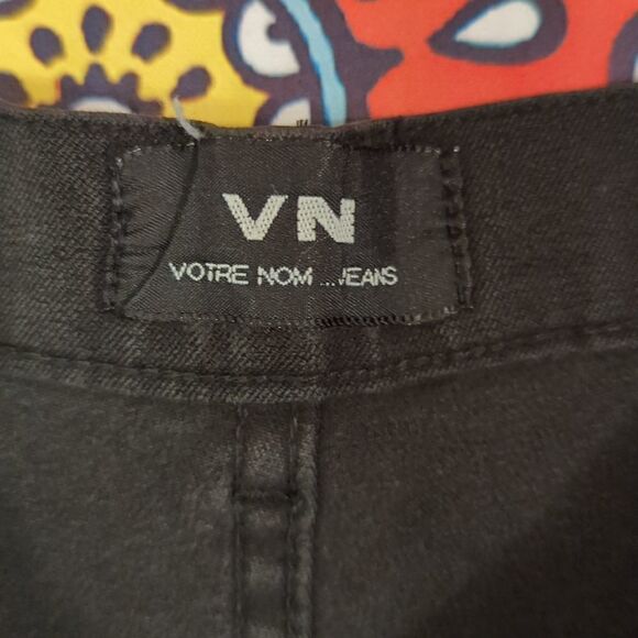 Size 28, vorte nom black jeans vintage - Picture 3 of 3